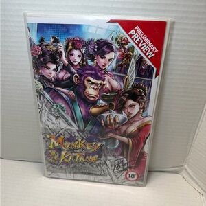 Monkey with a Katana #1 Dominic Glover  New